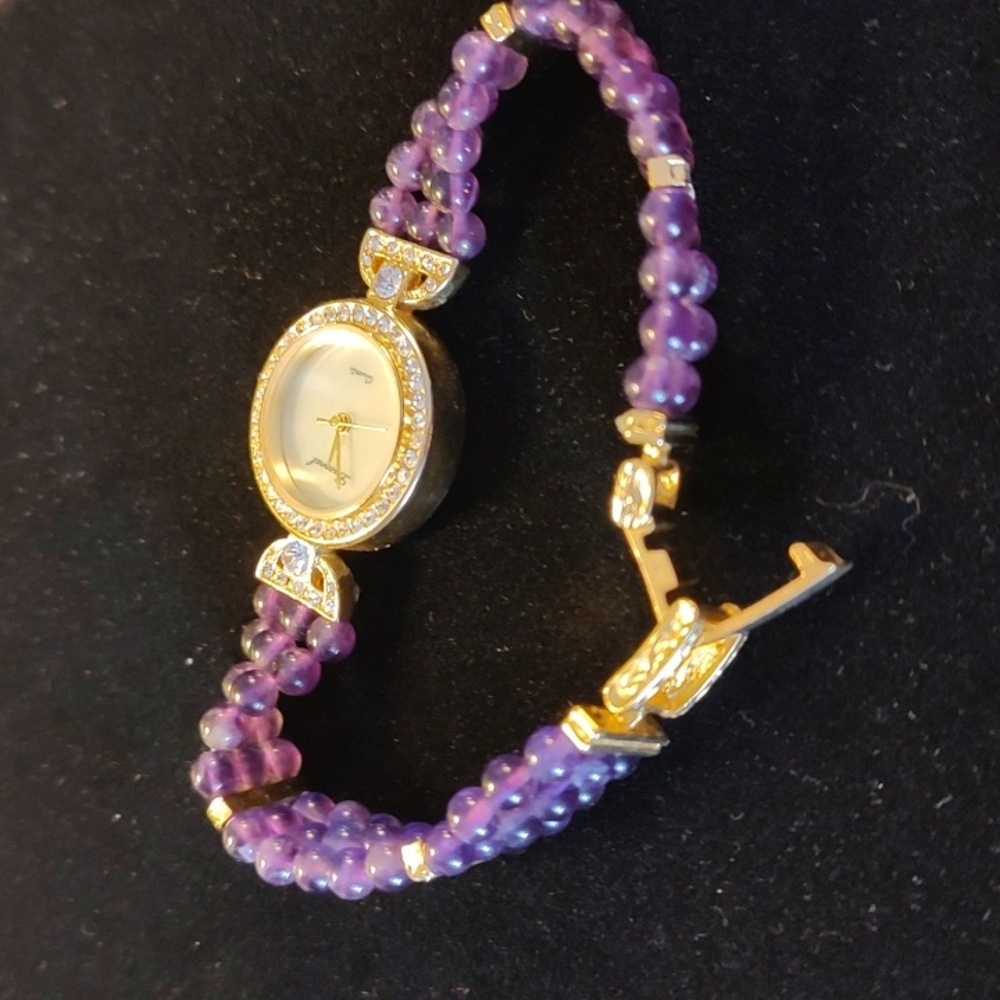 Amethyst Beaded Watch - Picture 6 of 7